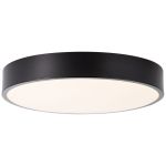 Brilliant Slimline Lampa sufitowa Metal Plastikowy Czarny Valkoinen 22W 2400lm - 830 Ciepła Biel | 330mm