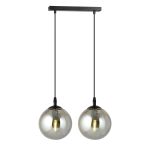 Emibig Lampa Wisząca Cosmo Stal Czarny | Nadaje Się Do 2x E14 - Max 10W