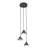 Emibig Lampa Wisząca Elit Stal Czarny | Nadaje Się Do 3x GX53 - Max 10W