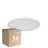 Opakowanie 5x D'Lite Lampa sufitowa Luma Valkoinen 22W 2000lm - 827 Bardzo Ciepła Biel | IP44 - 42cm
