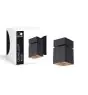 D'Lite Lampa sufitowa Kubo Czarny Uchylny i Obrotowy | IP20 - Nadaje Się Do 1x GU10