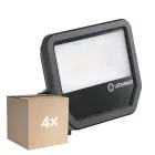 Opakowanie 4x Ledvance LED Iluminacja Aluminium Czarny 41W 6000lm 100D - 865 Światło Dzienne | IP66 - Symetryczny